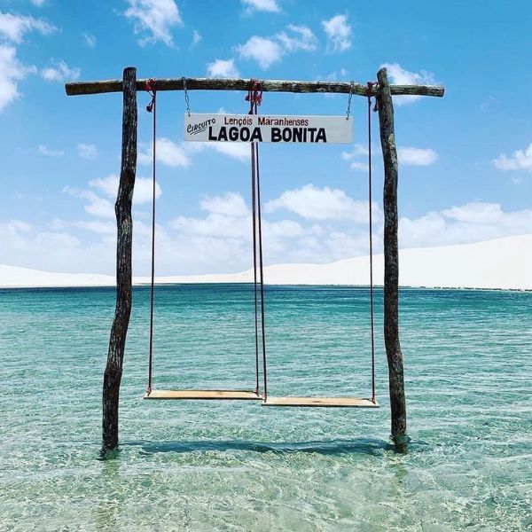 Cliente nos Lençóis Maranhenses